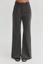 Brushed Stretch Woven Trousers
