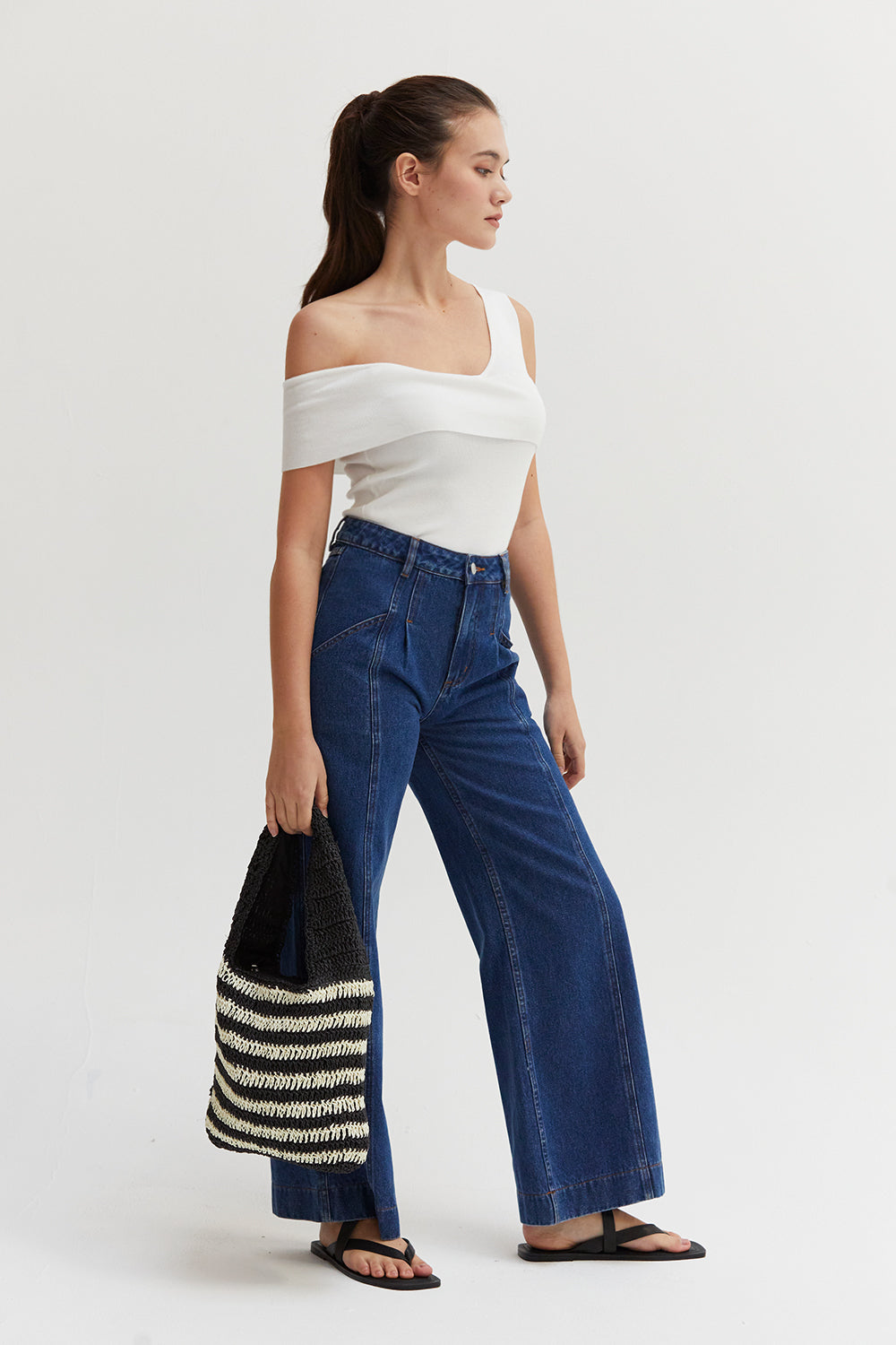 Kate Flare Denim Pants