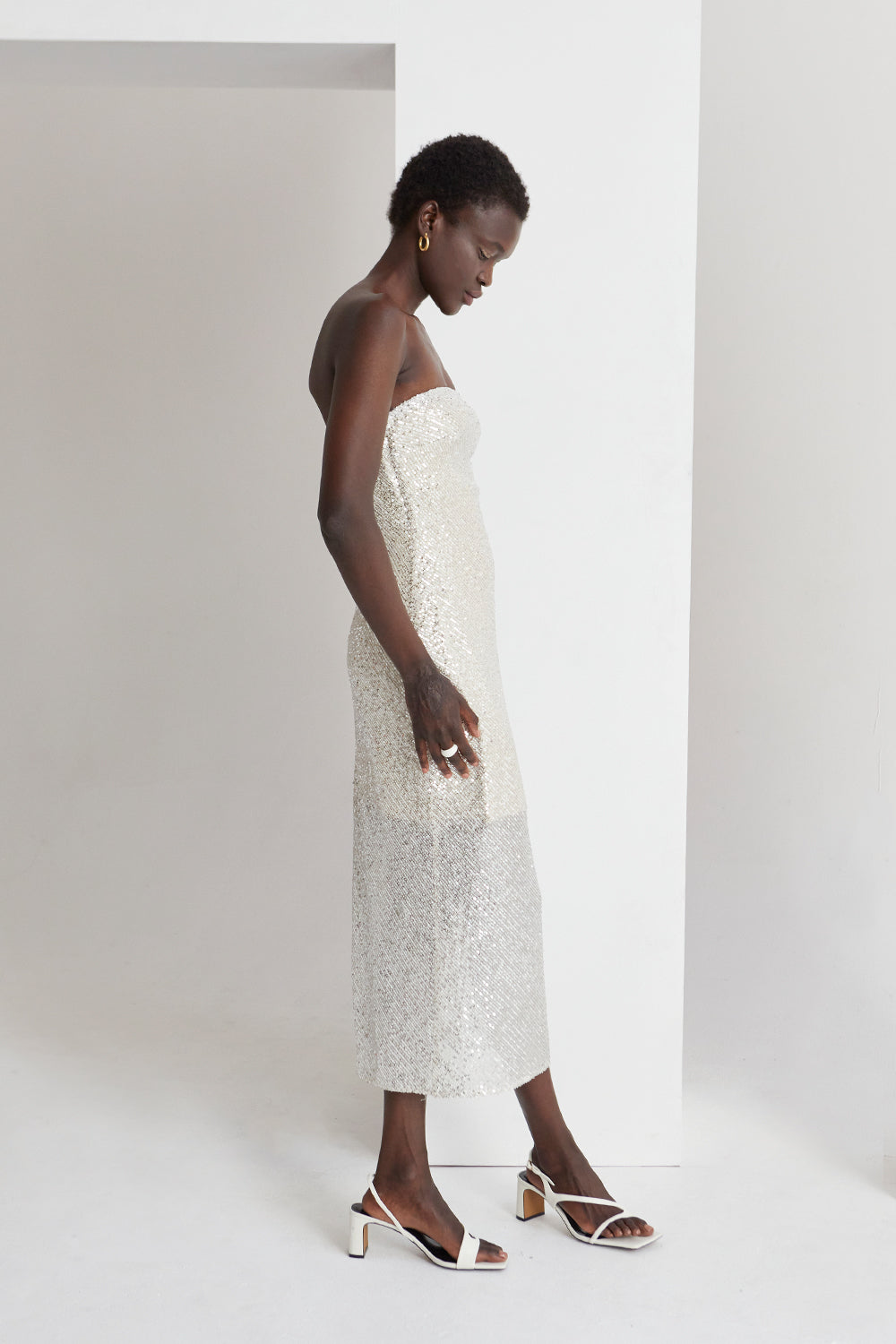 Helen Sequins Tube Dress