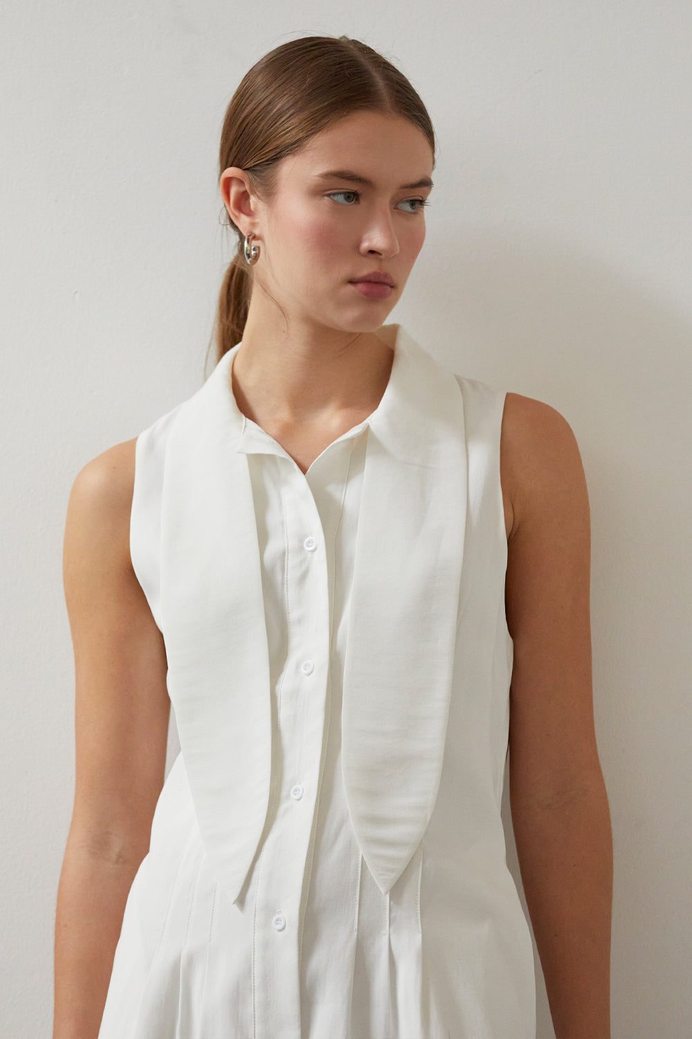 Joelene Neck Tie Dress