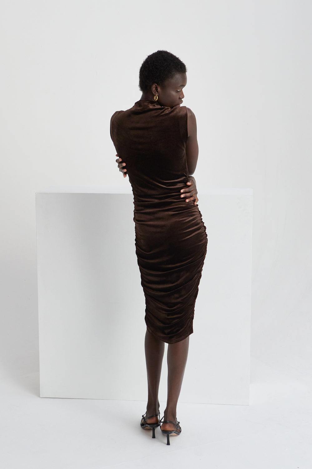 Sophie Velvet Midi Dress
