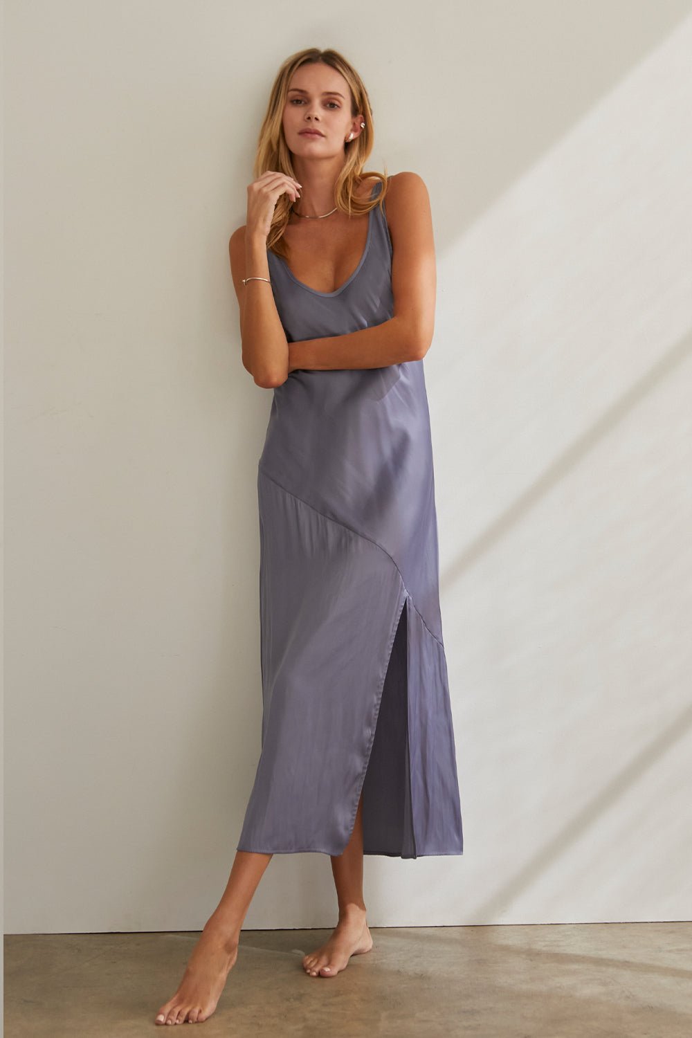 Bec Satin Maxi Dress