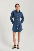 Zae Denim Mini Dress