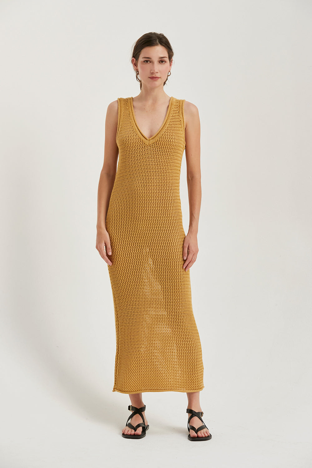 Emma Weave Maxi Dress