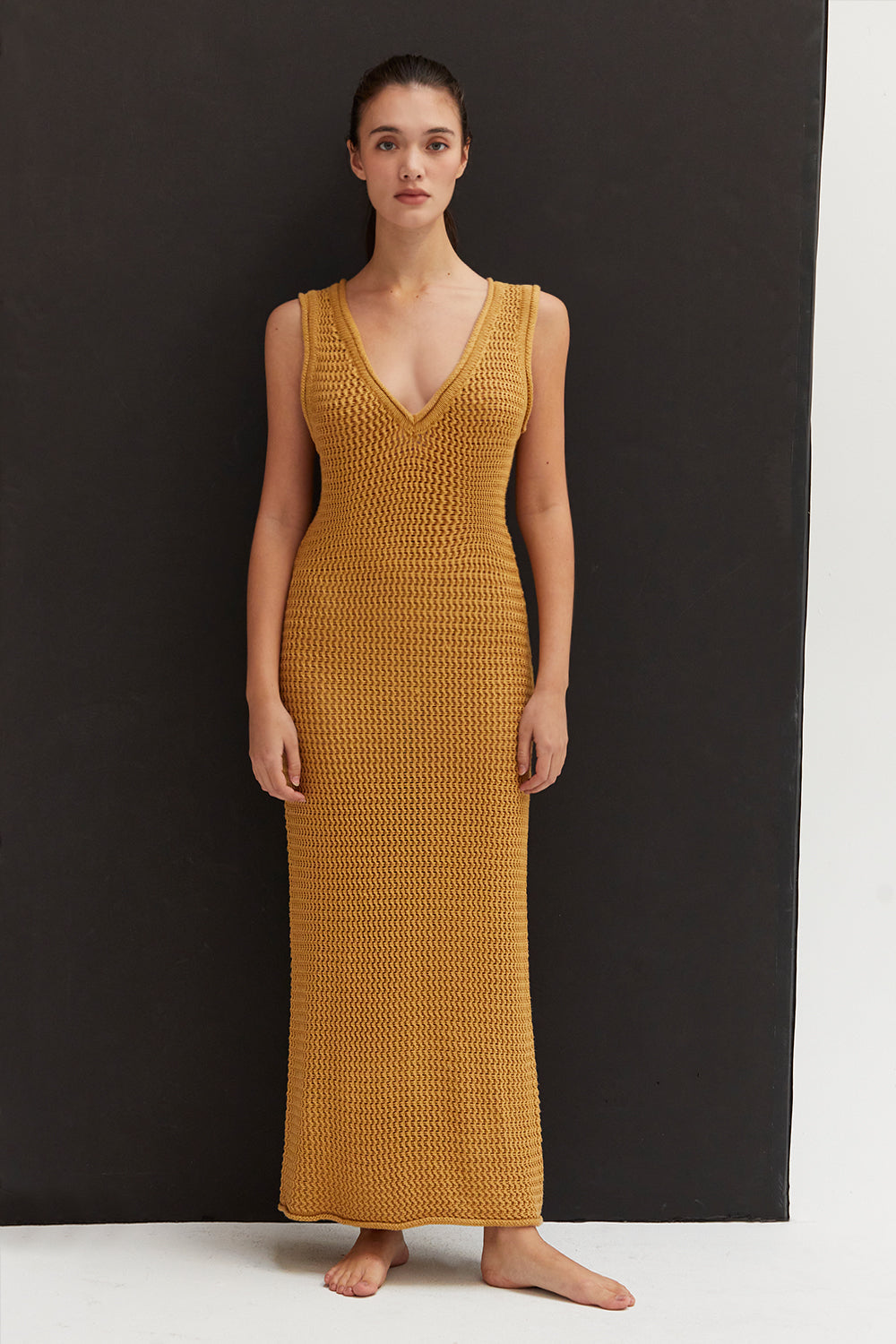 Emma Weave Maxi Dress