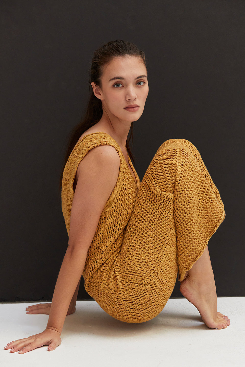 Emma Weave Maxi Dress