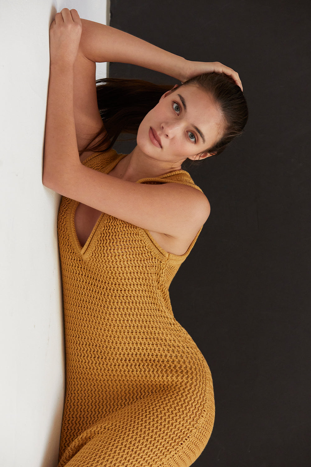 Emma Weave Maxi Dress