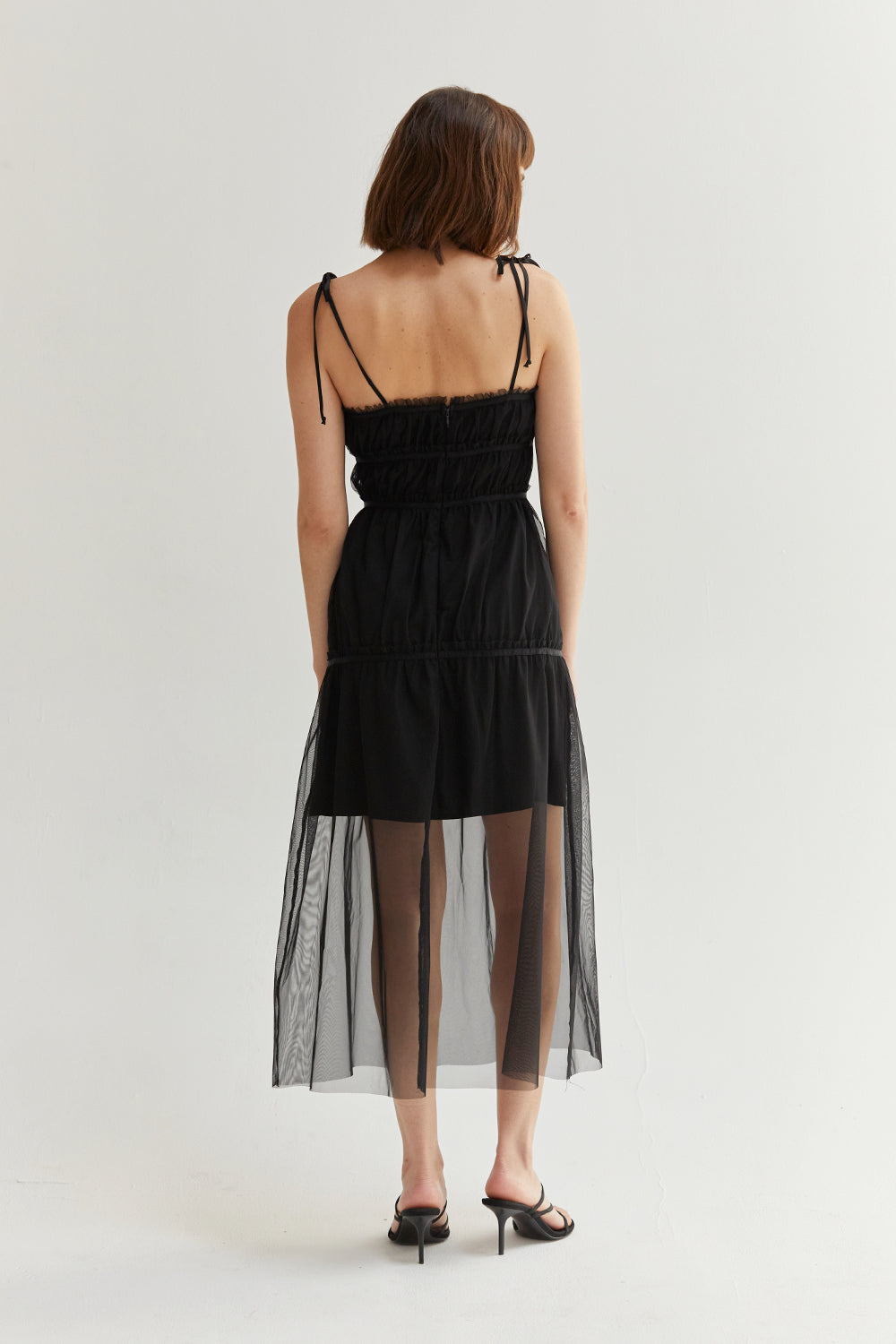 Sienne Tulle Midi Dress