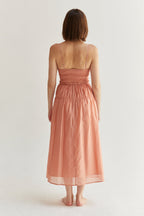 Tencel Blend Midi Dress