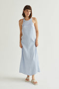 Diana Back Twist Slip Dress