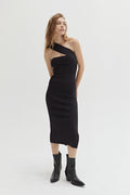 Savannah One Shoulder Knit Dress