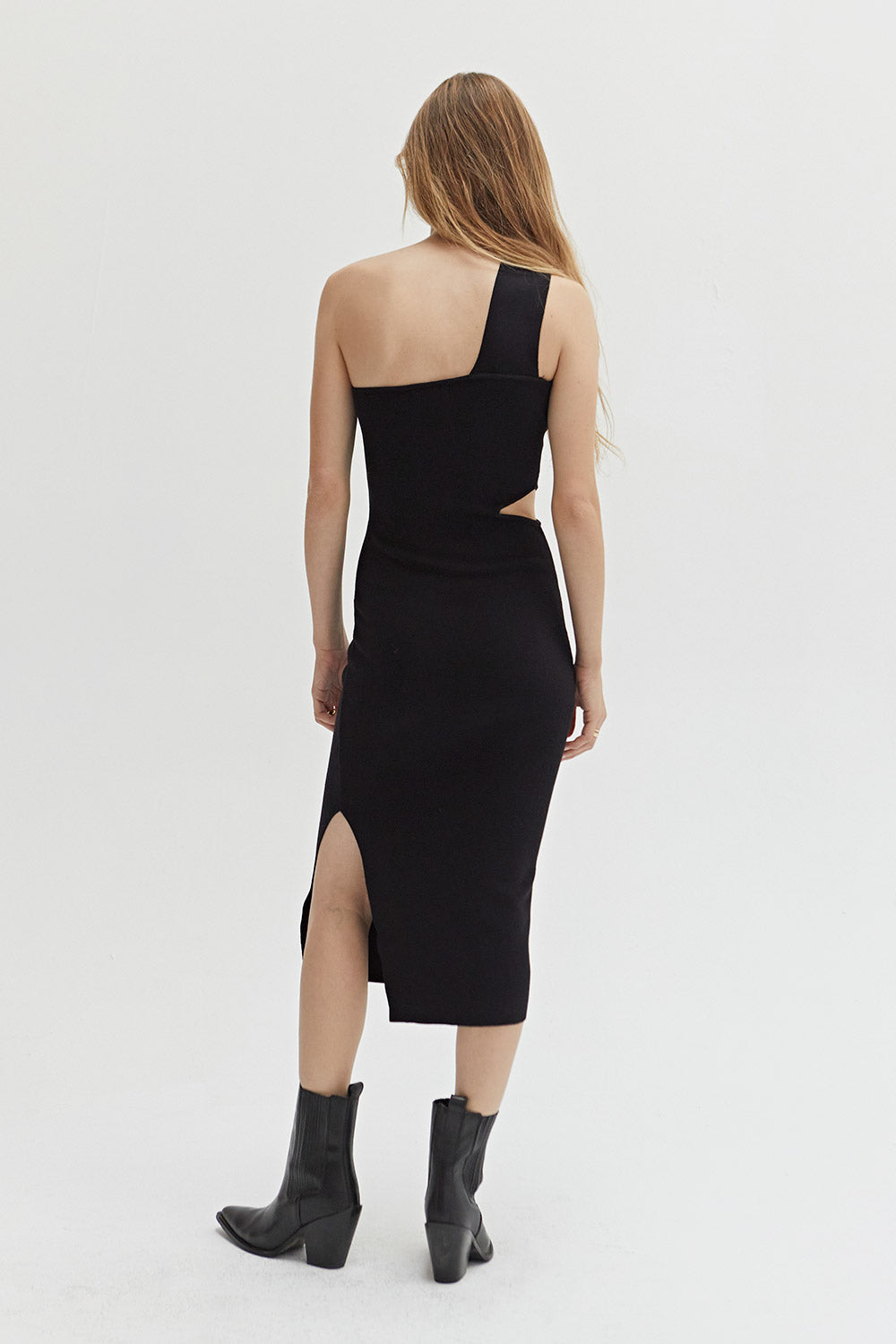 Savannah One Shoulder Knit Dress
