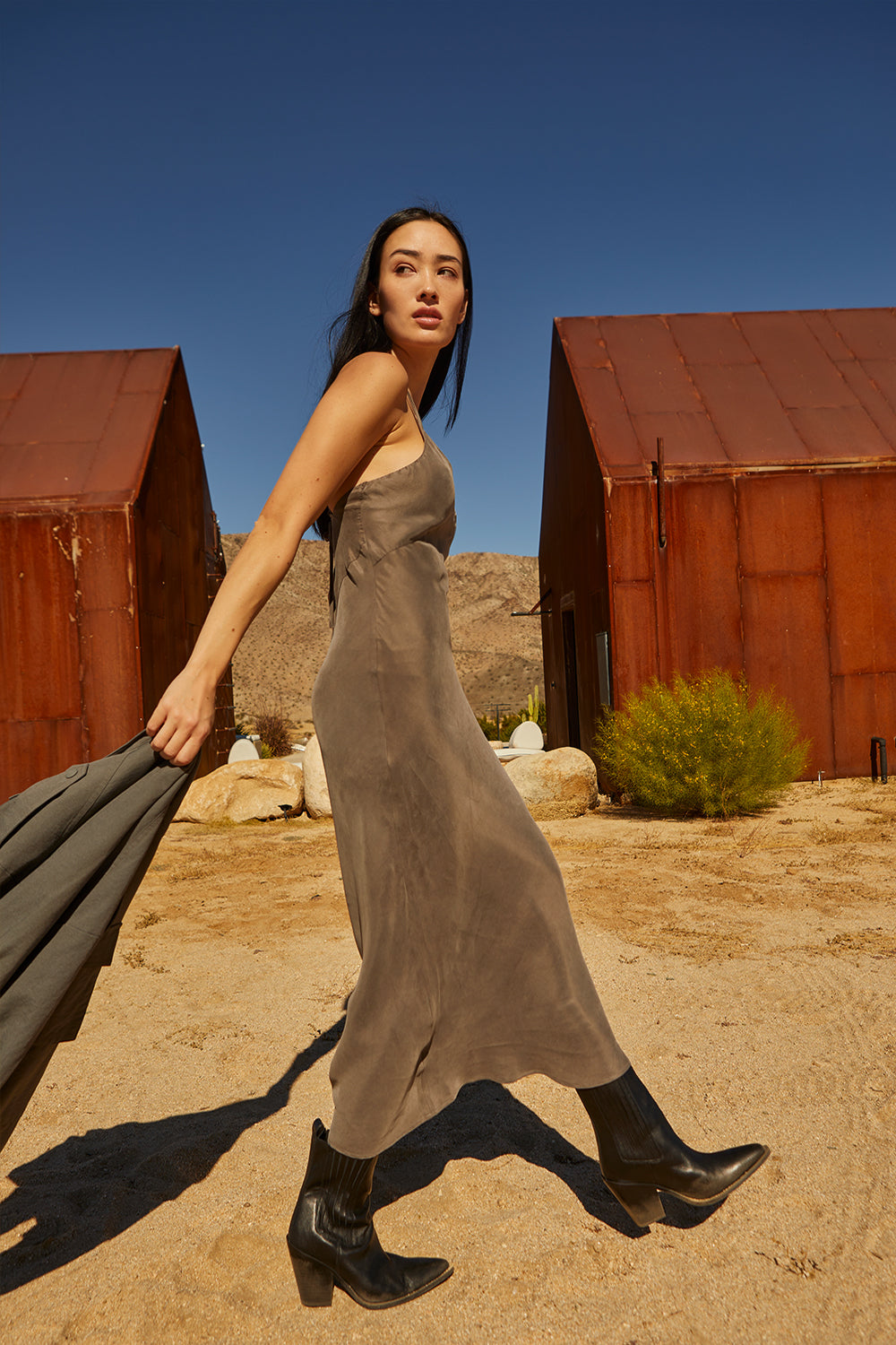 Madeline Cupro Slip Dress