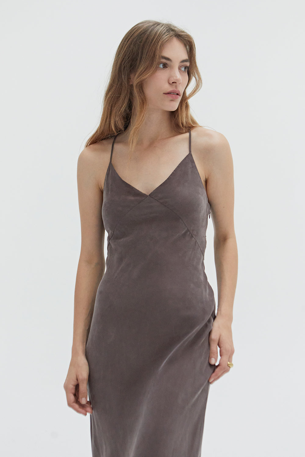 Madeline Cupro Slip Dress