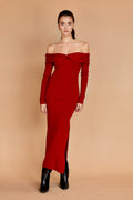 Ember Off Shoulder Sweater Dress