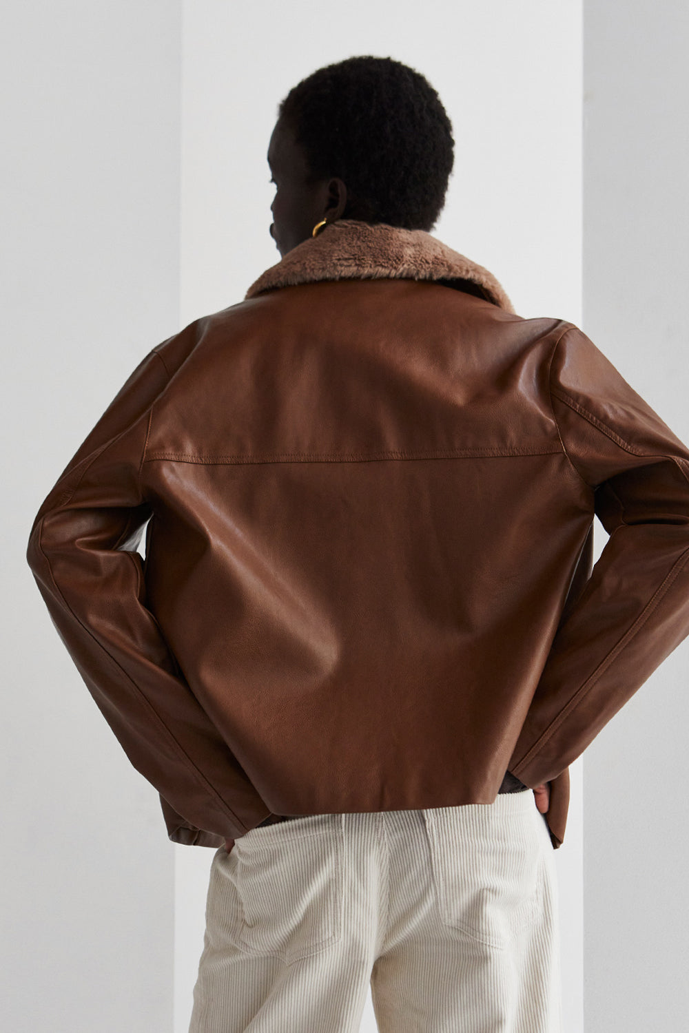 Vegan Leather Jacket