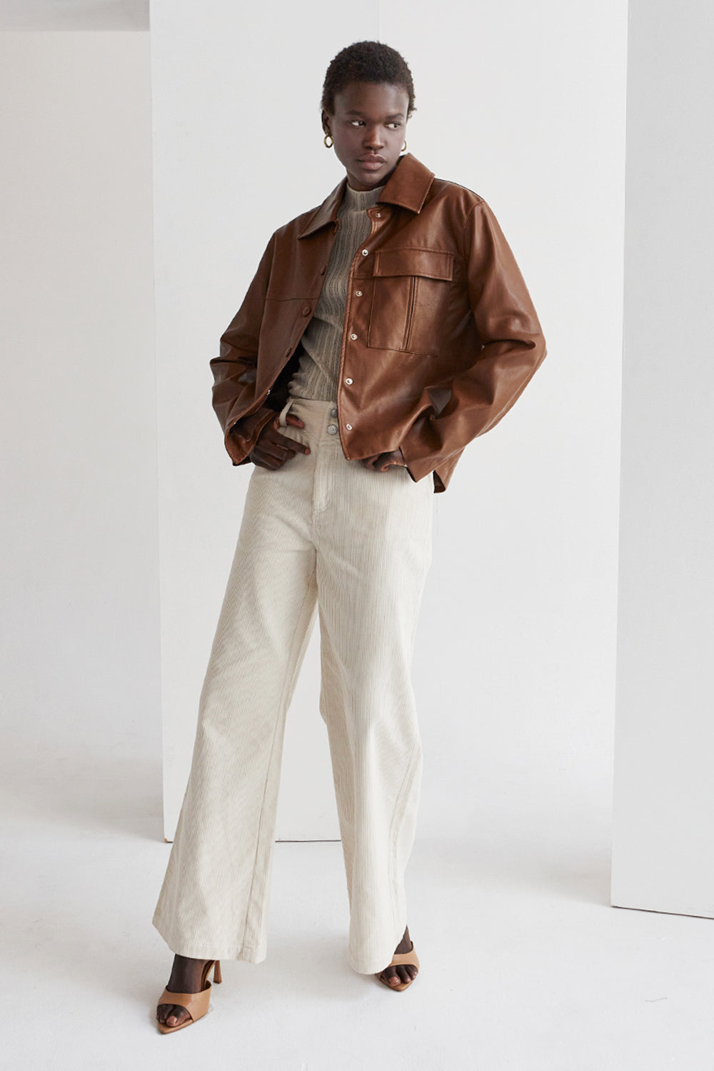 Vegan Leather Jacket