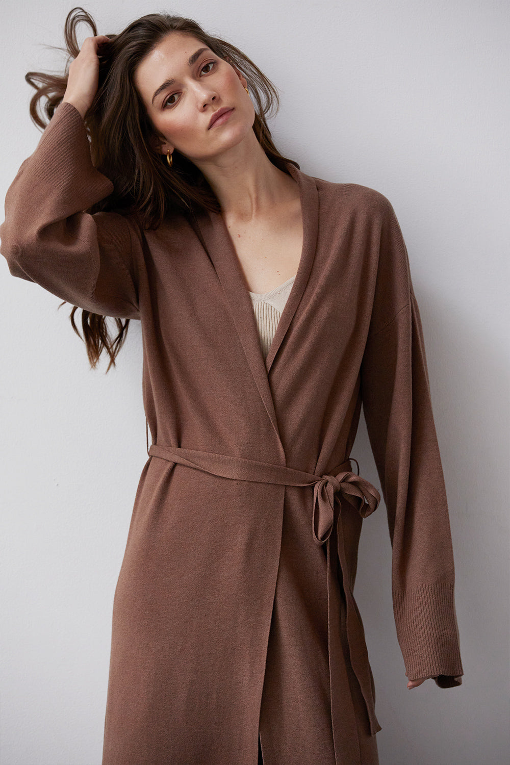 Ezra Long Cardigan
