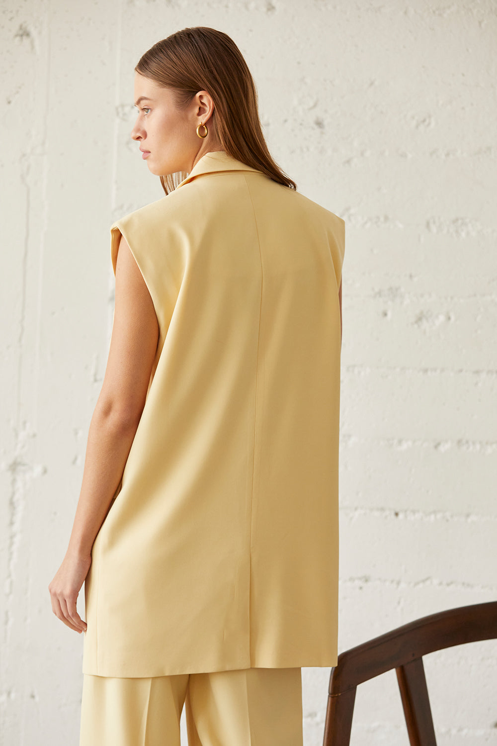 Sasha Oversized Blazer Vest