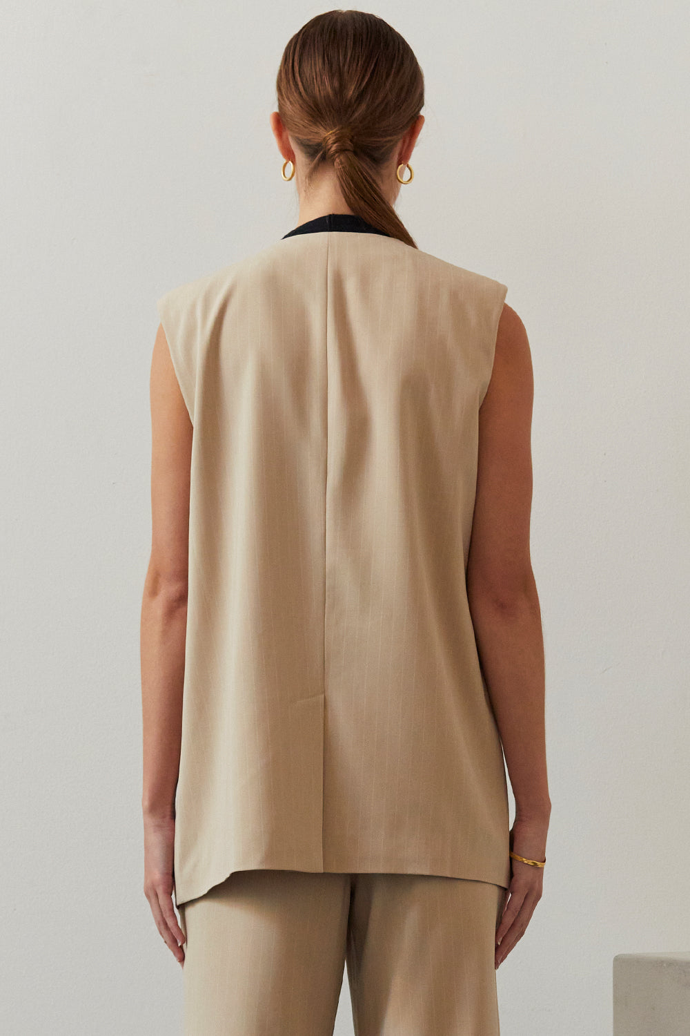 Valencia Pinstripe Blazer Vest