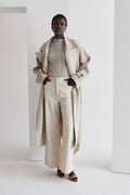 Dakota Wool Blend Wrap Coat