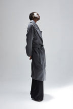 Dakota Wool Blend Wrap Coat