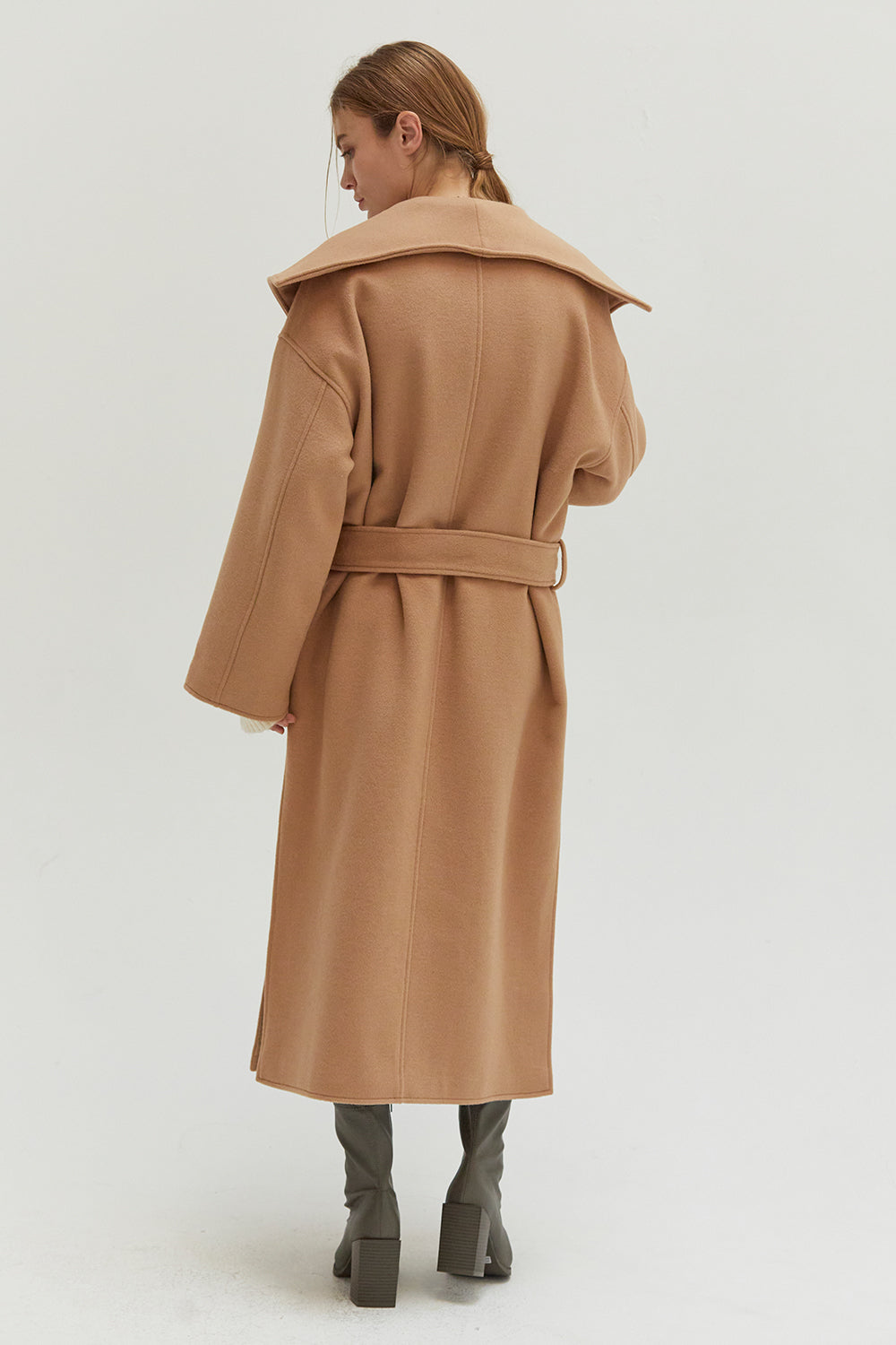 Sheldon Wool Shawl Coat