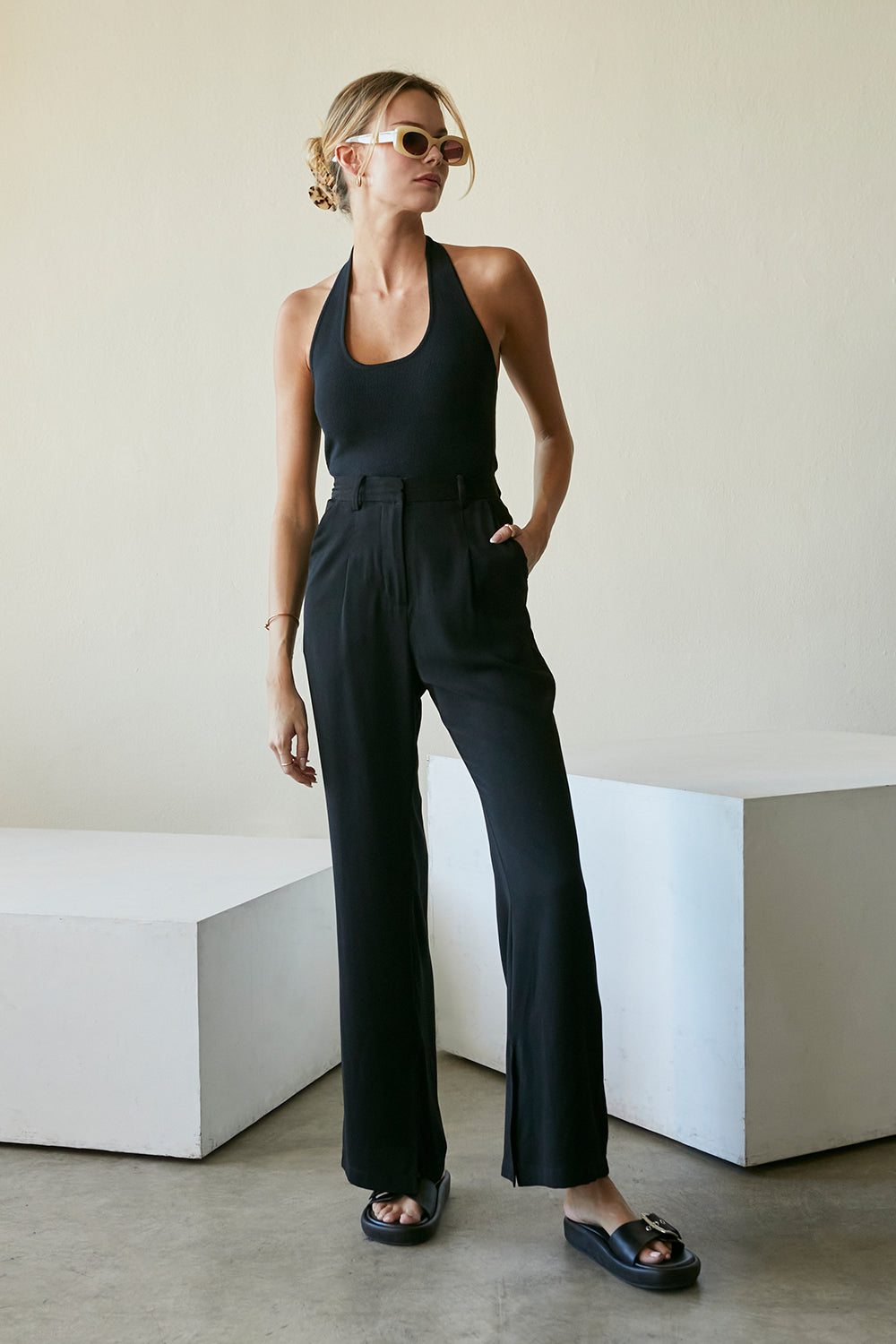 Julie Wide Leg Trousers