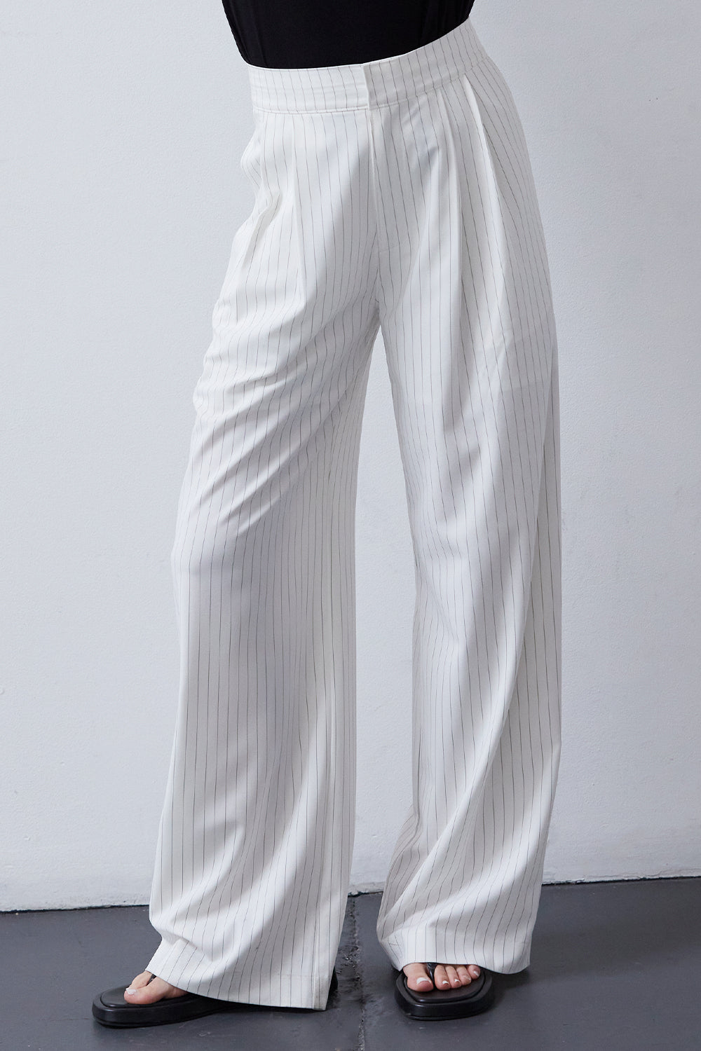 Pinstriped Trousers