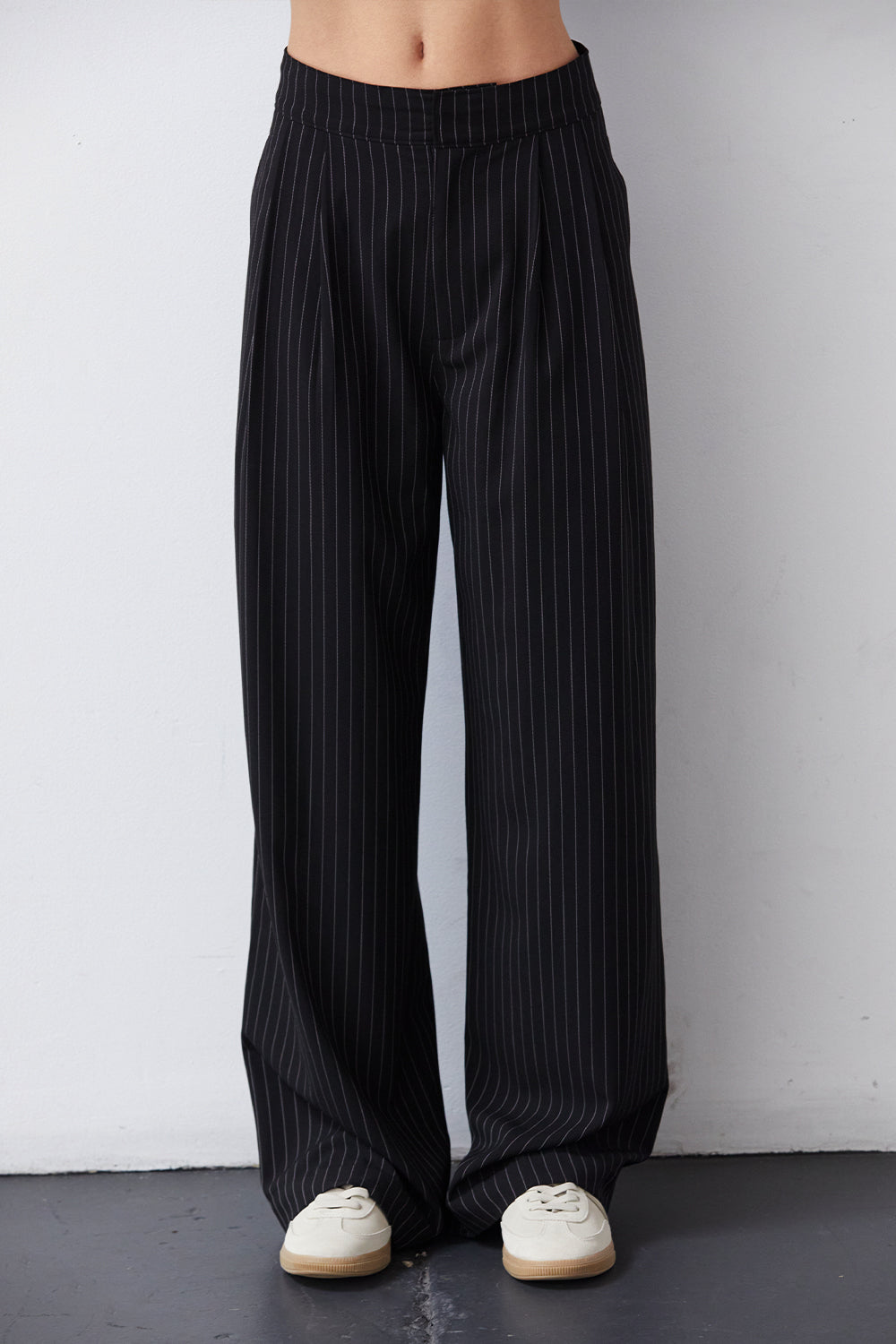 Pinstriped Trousers