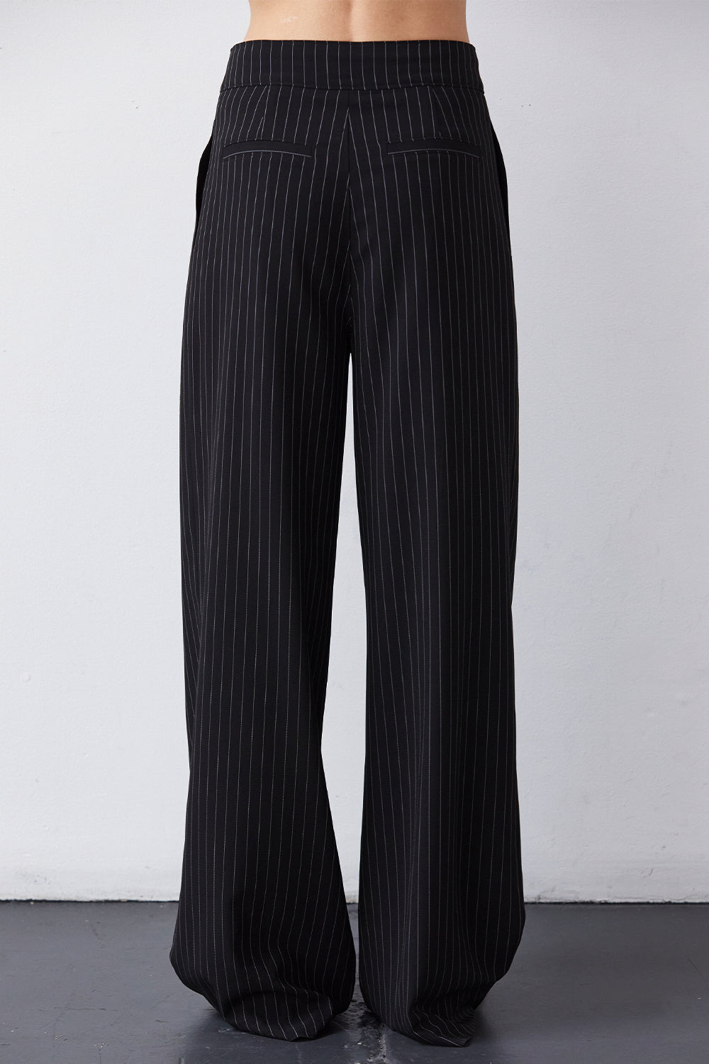 Pinstriped Trousers