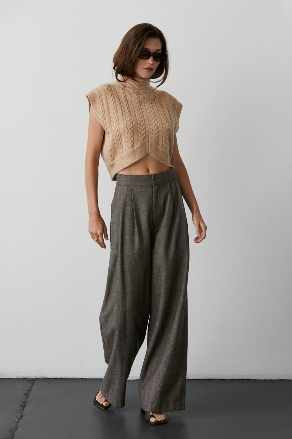 Wide Leg Trousers