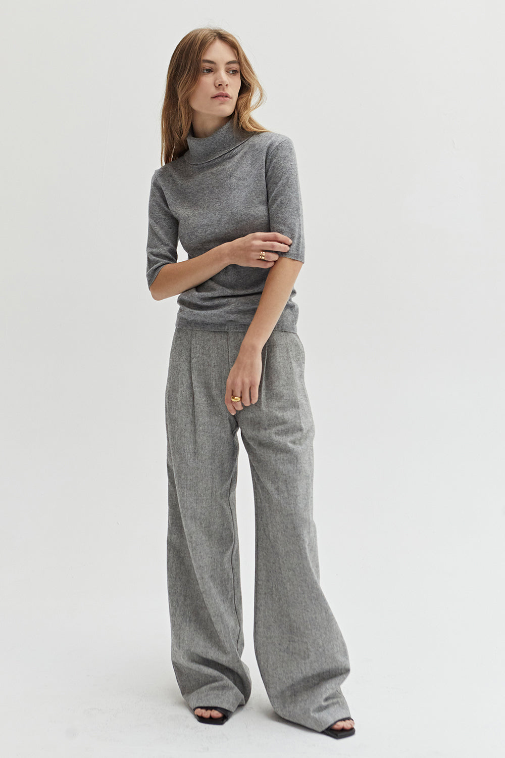 Ryan Herringbone Trousers