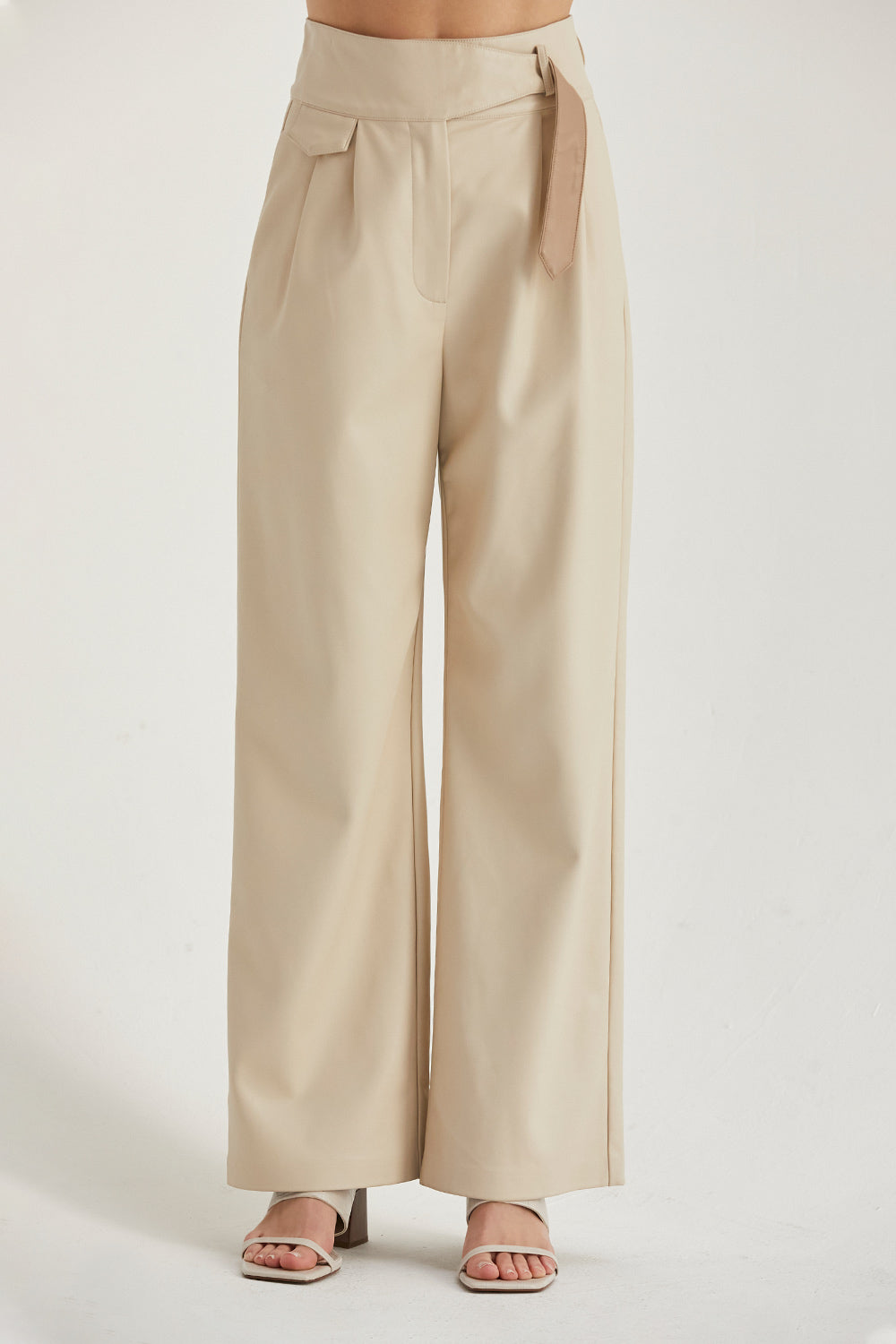 Zoya Vegan Leather Pants