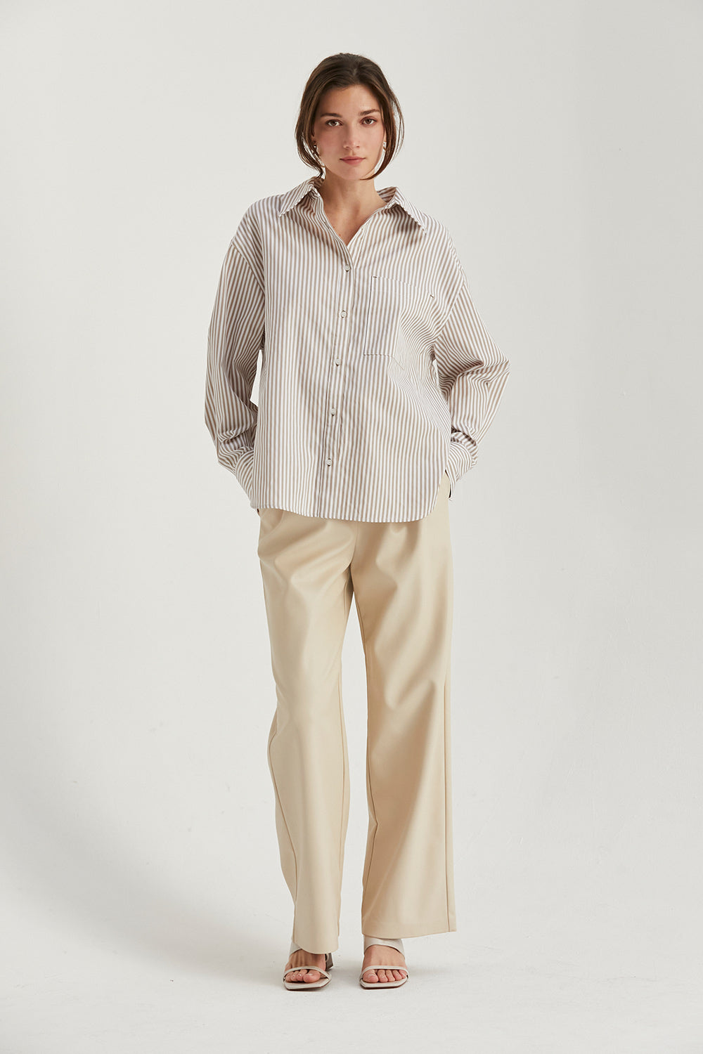 Zoya Vegan Leather Pants
