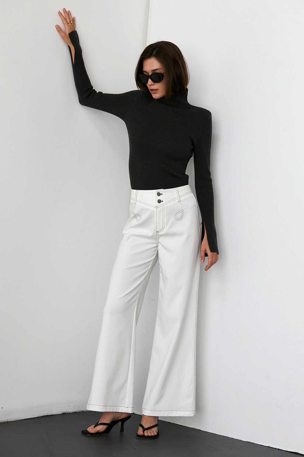 Nora Western Bell Bottom Pants