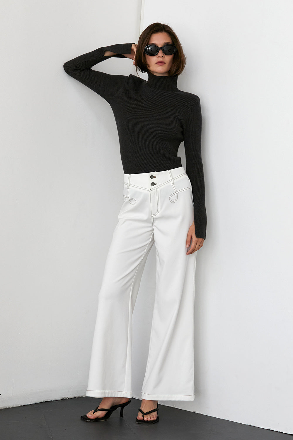 Nora Western Bell Bottom Pants