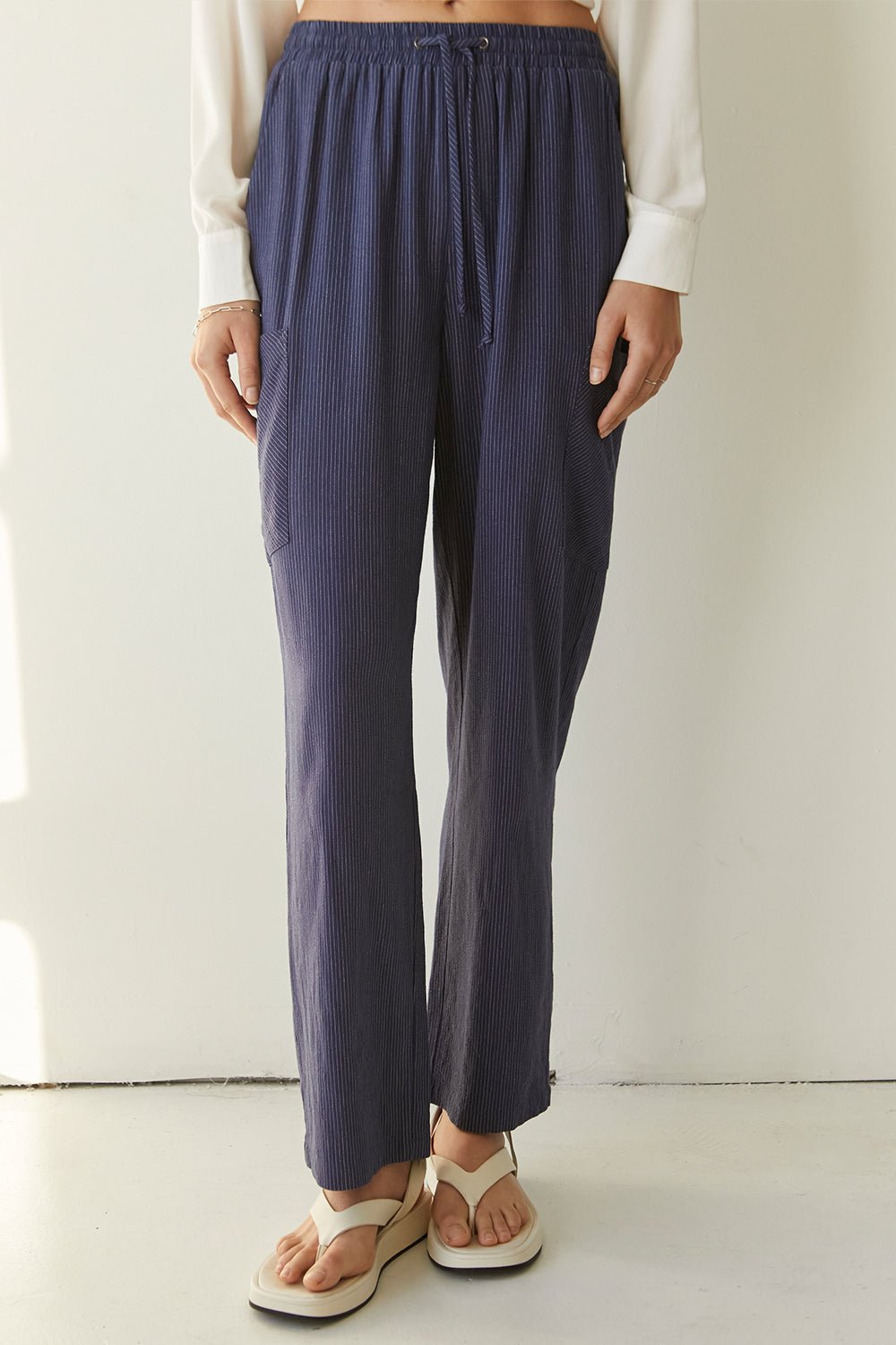 Carly Pinstripe Pants