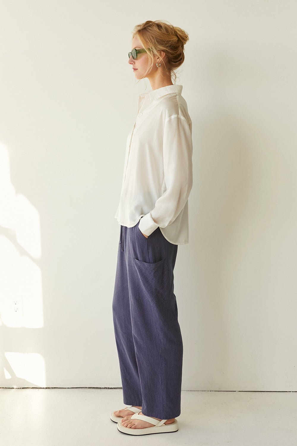 Carly Pinstripe Pants