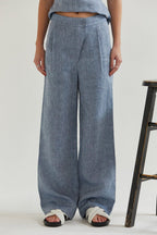 Dani Linen Wide Leg Pants