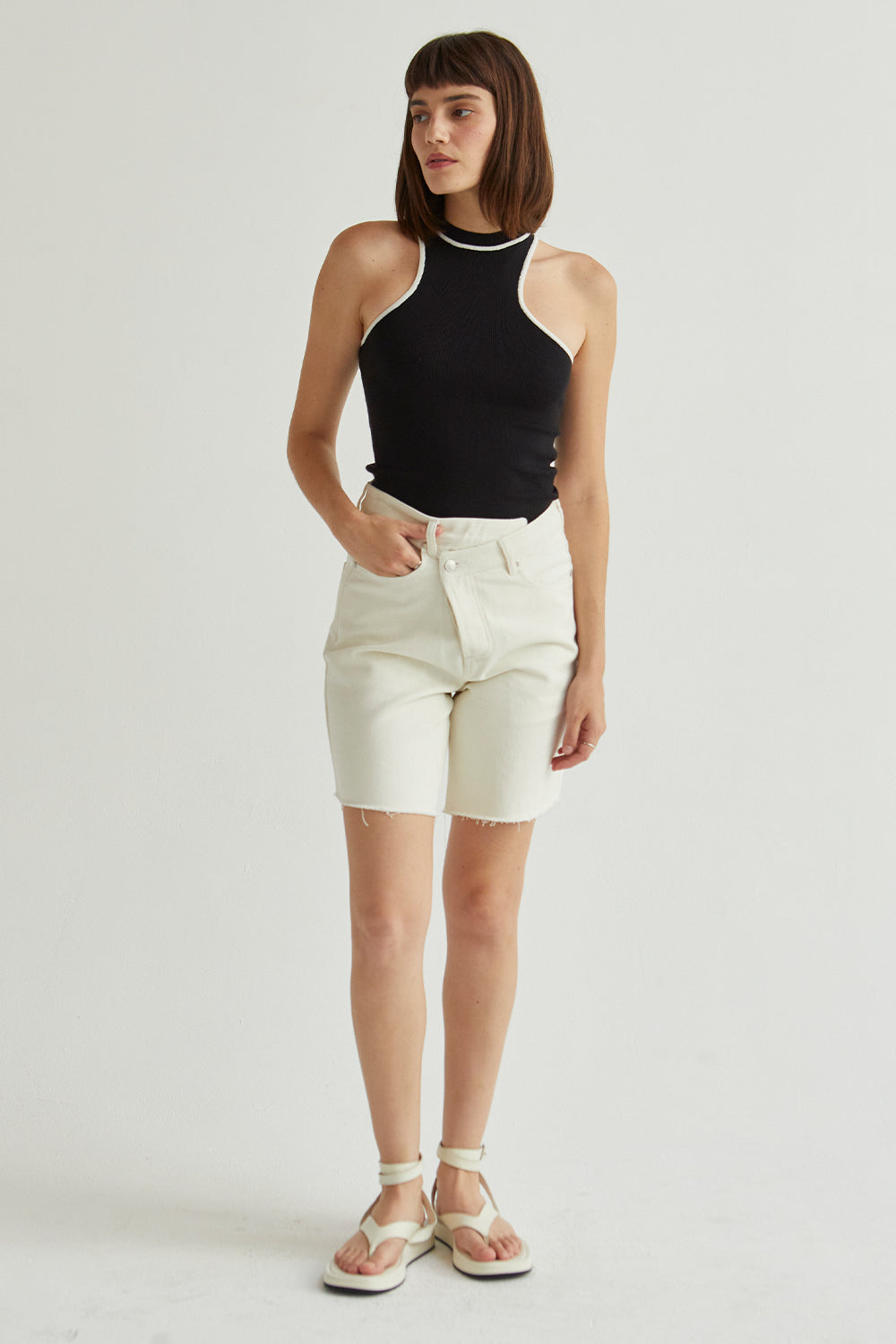 Leeor Denim Bermuda Shorts