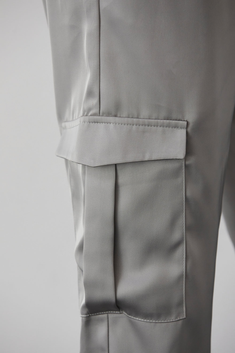 Brooklyn Satin Cargo Joggers