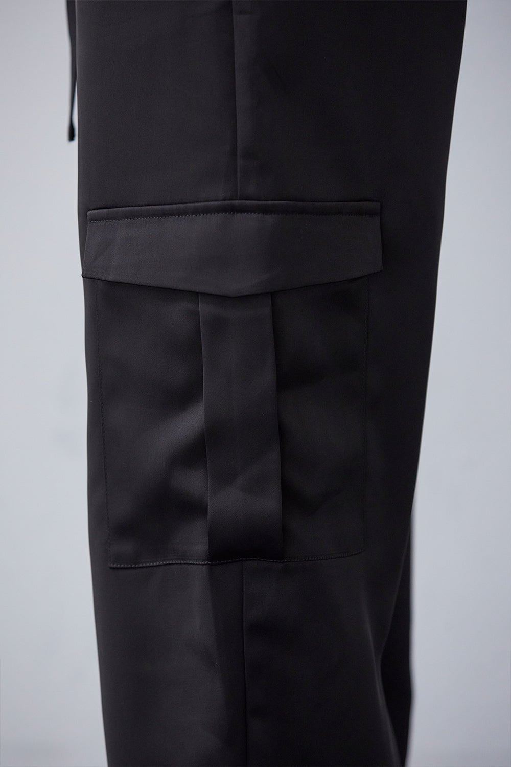 Brooklyn Satin Cargo Joggers