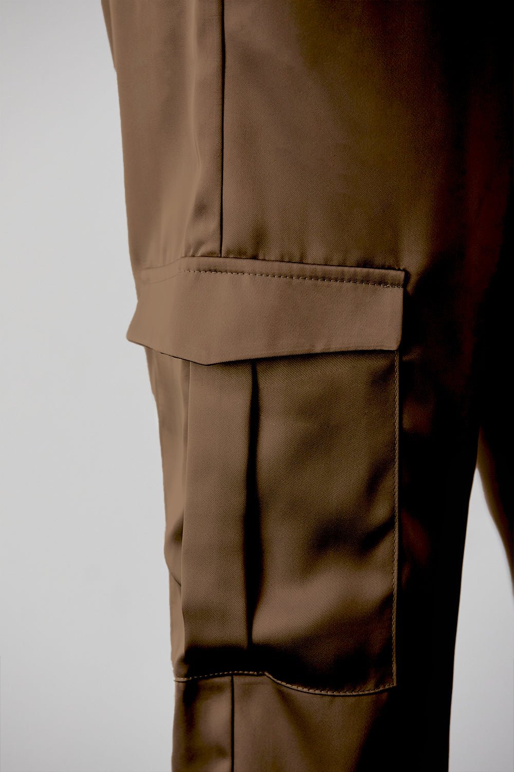 Brooklyn Satin Cargo Joggers