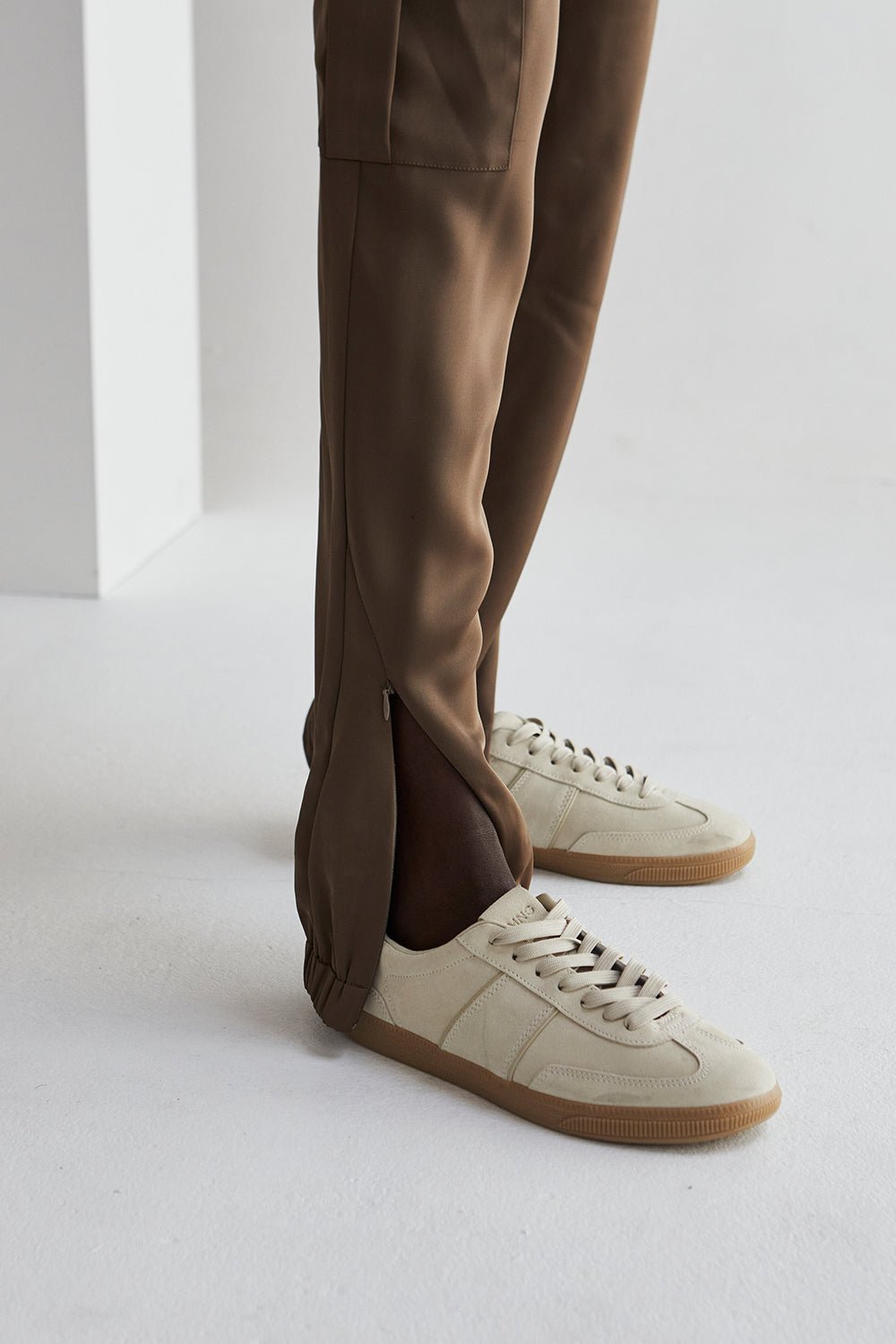 Brooklyn Satin Cargo Joggers