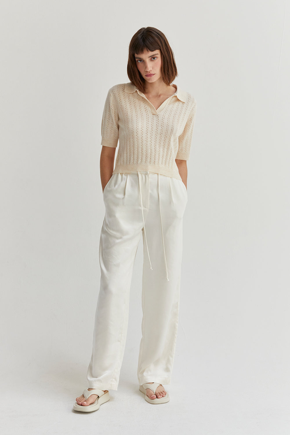 Danna Easy Satin Trousers