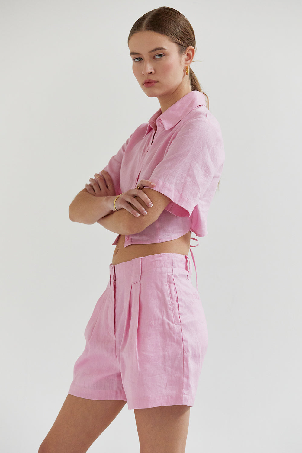 Darlene Linen Shorts