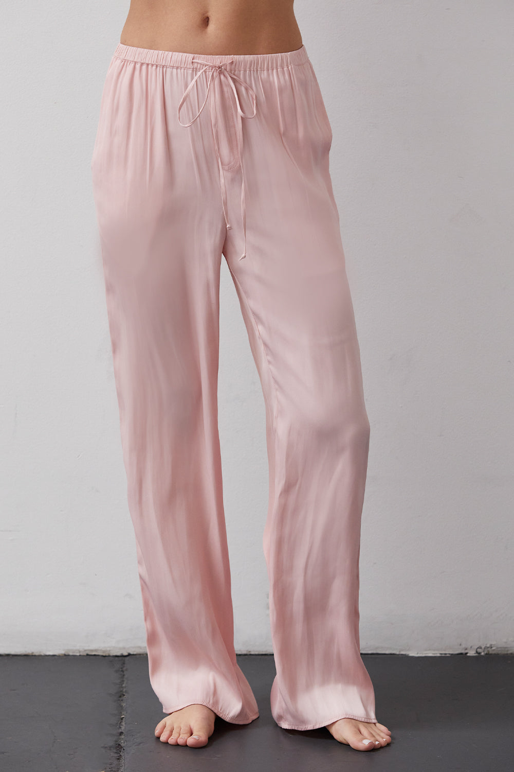 Jexie Silky Satin Pants