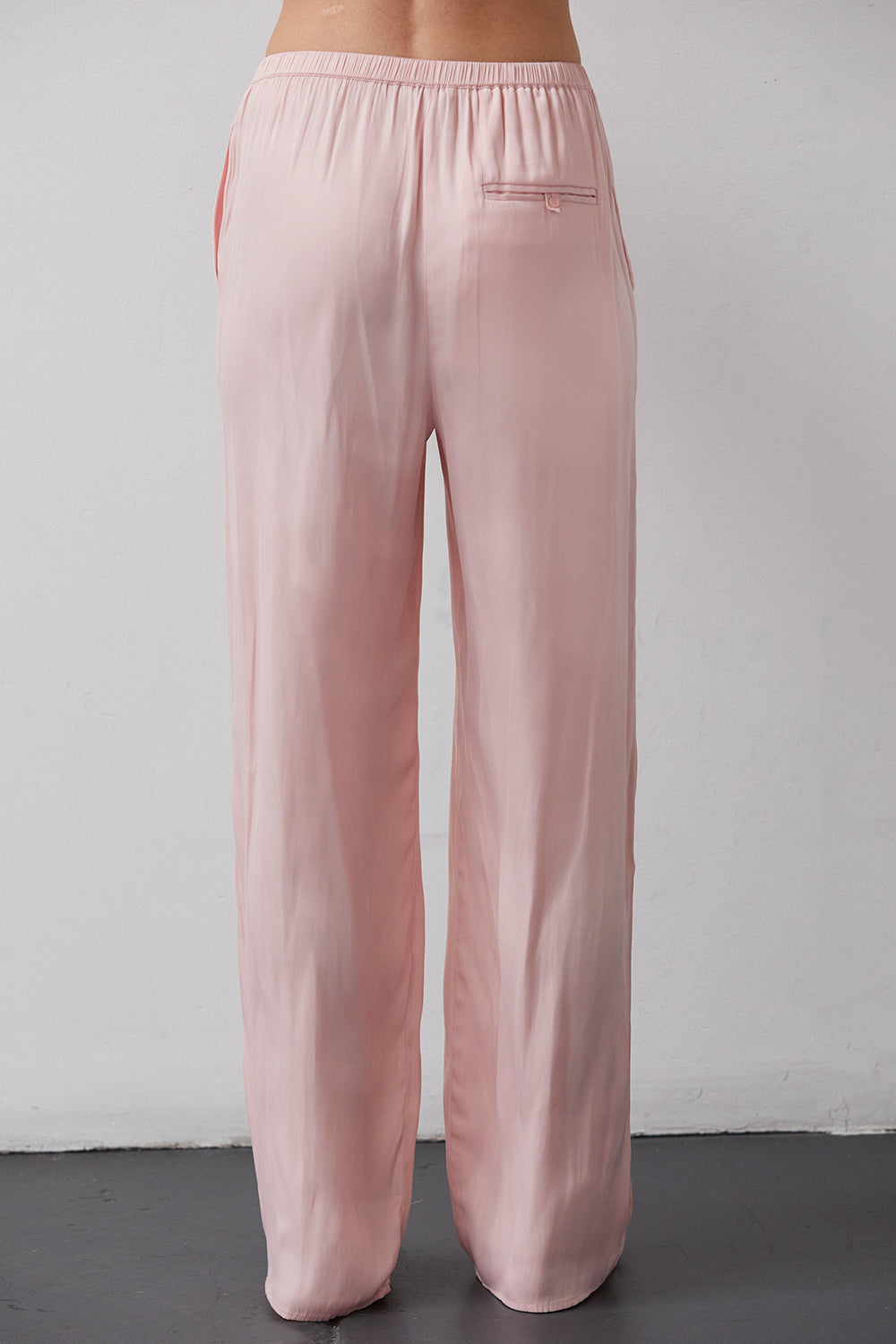 Jexie Silky Satin Pants