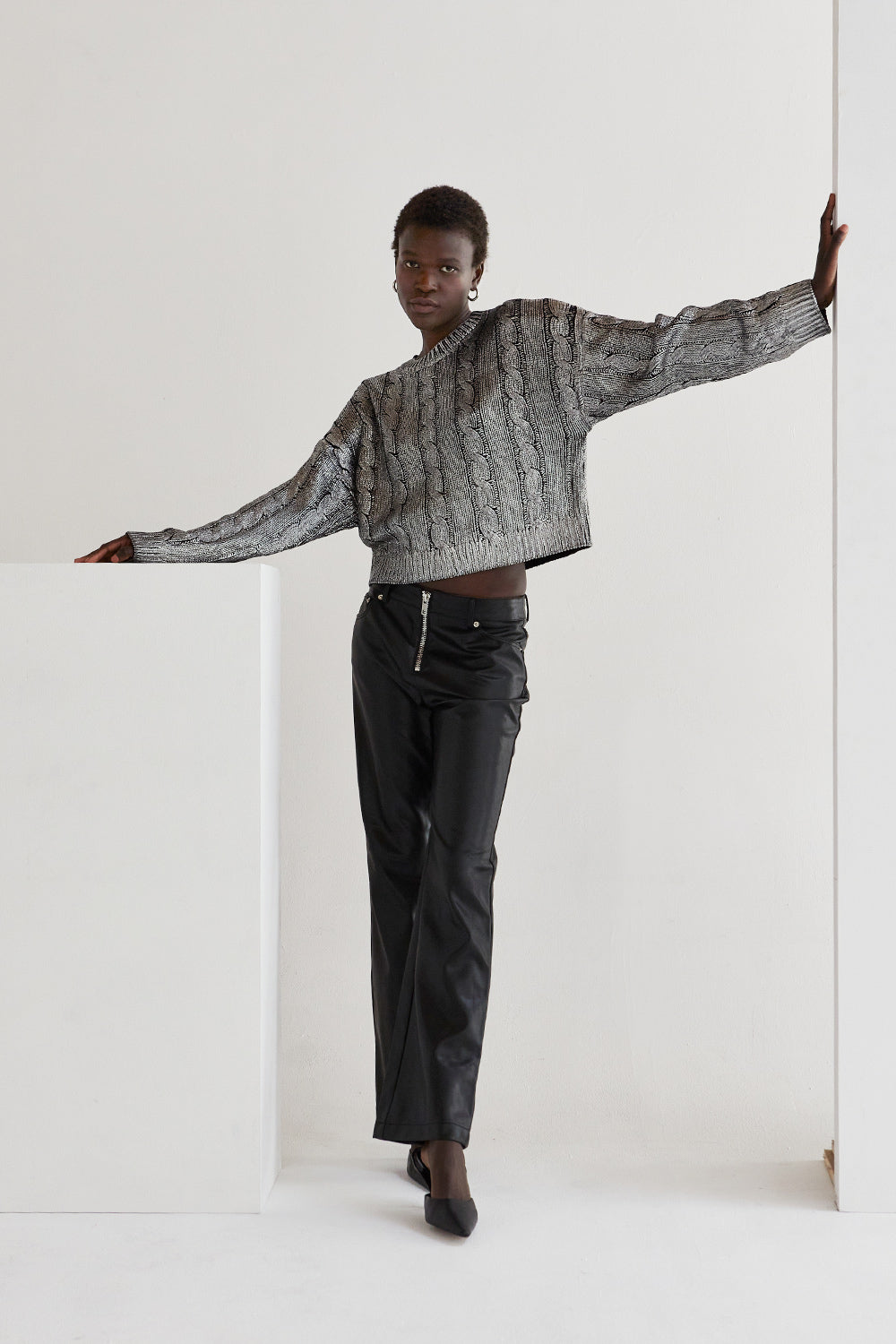 Tory Vegan Leather Pants